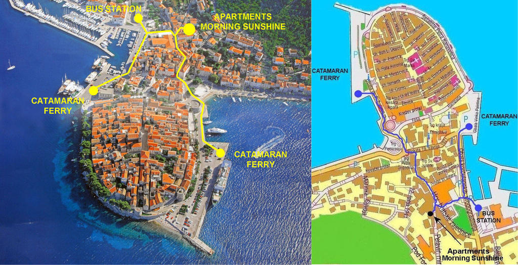 Apartments Morning Sunshine Korčula Habitación foto